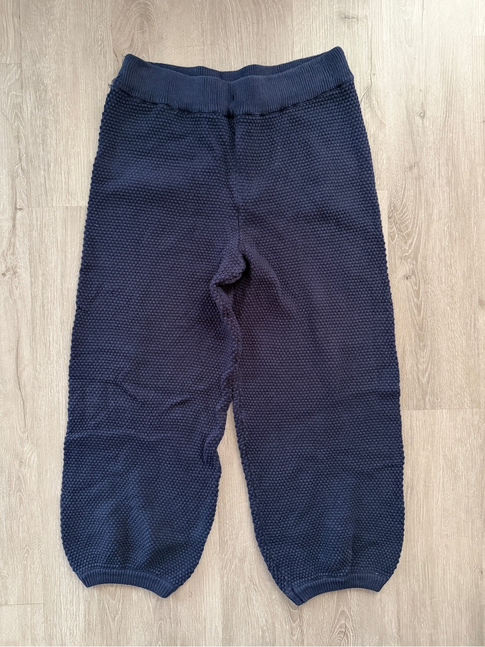 Free People Beach Pants Womens Navy Hailee Jogger Coastal Lounge Medium